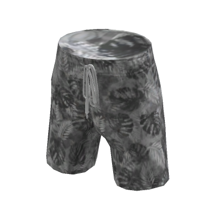 Floral Swim Trunks - White