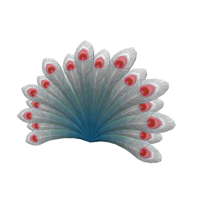 Frosty Peacock Tail