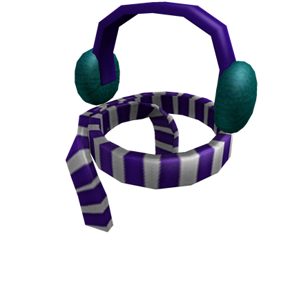 Fuzzy Earmuffs and Scarf