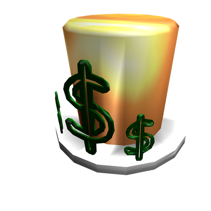 Golden Top Hat of Bling Bling
