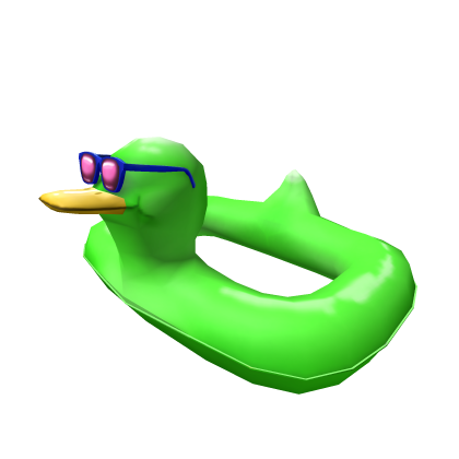 Green Duckie Floatie