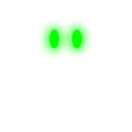 Green Glowing Eyes