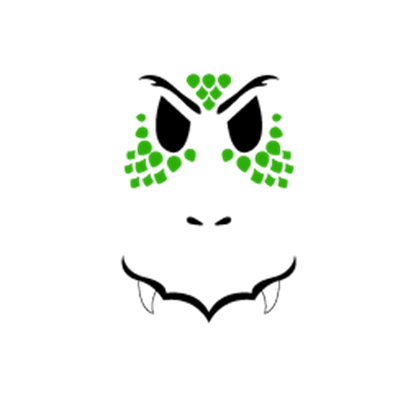 Green Ultimate Dragon Face