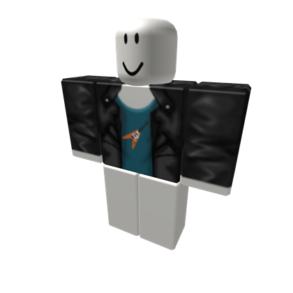 Guitar Tee with Black Jacket