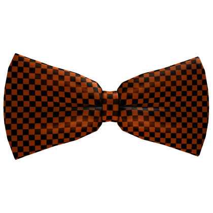 Halloween Checkered Bow Tie