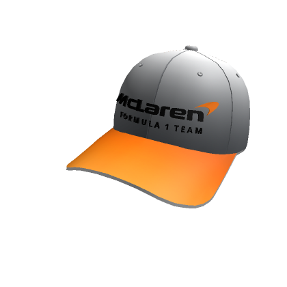 McLaren Cap - Grey/Papaya