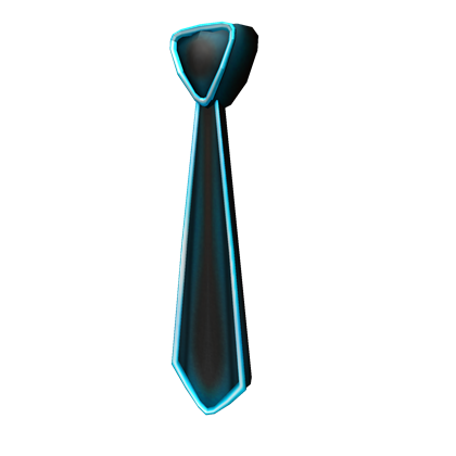 Neon Blue Tie