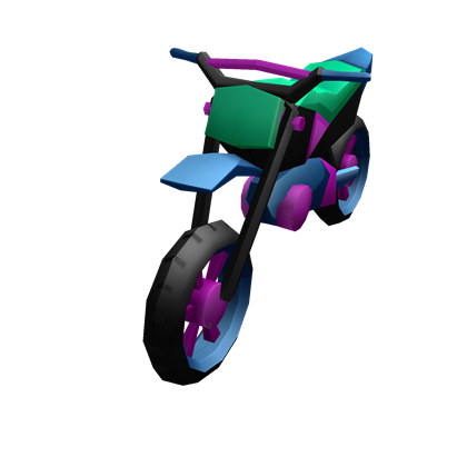 Neon Motorbike Superstar Motorbike