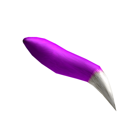 Neon Purple Fox Tail