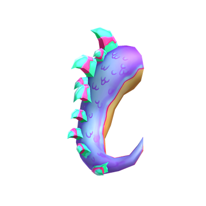 Neon Vaporstegosaurus Tail