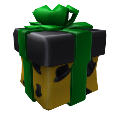 Opened Gift of the Halloween Fedora
