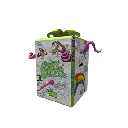 Opened Kirby Buckets Gift Box