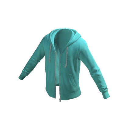 Outerwear-Jacket-Hoodie-Teal