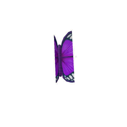 Purple Butterfly Lapel Pin