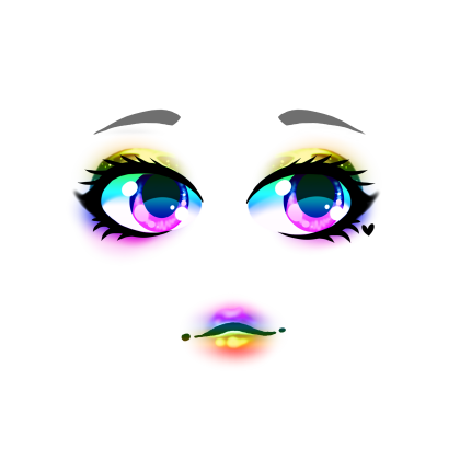Rainbow Spirit Face
