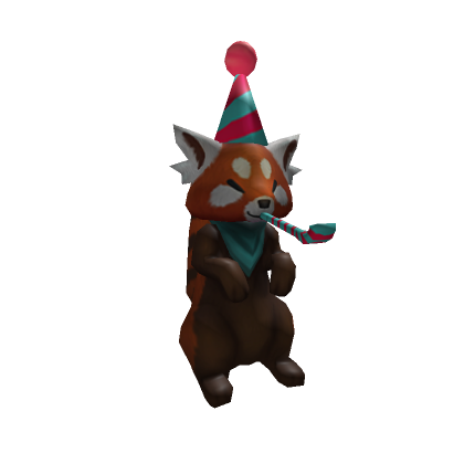 Red Panda Party Pet