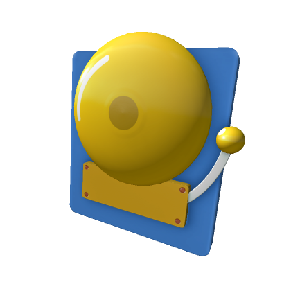 School Bell Lapel Pin