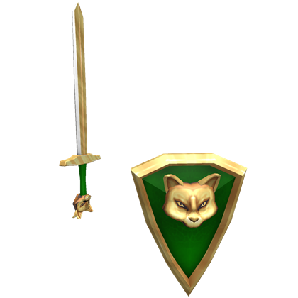 Sir Kitty McPawnington's Sword and Sheild