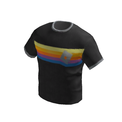 Striped T-Shirt - Black