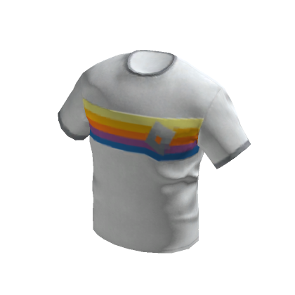Striped T-Shirt - White