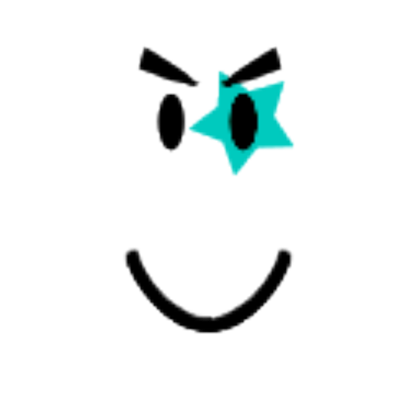 Teal Rock Star Smile