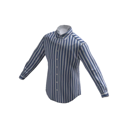 Test Blue Striped Shirt