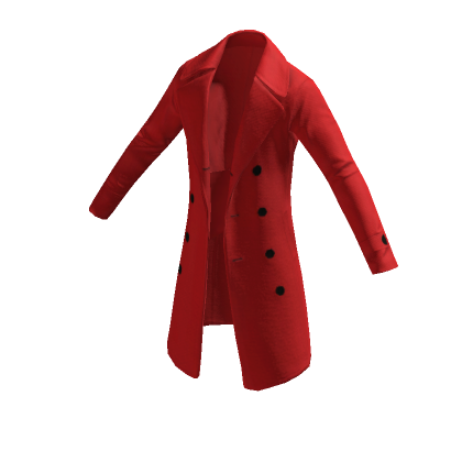 Trench Coat - Red