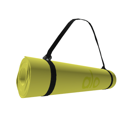 Warrior Mat + Alo Yoga Strap (Highlighter)