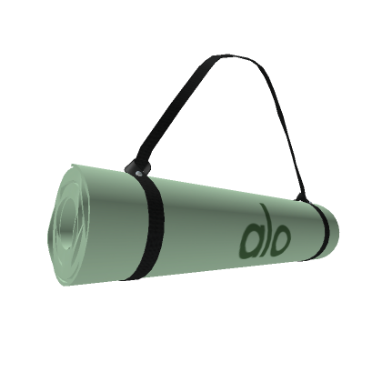 Warrior Mat + Alo Yoga Strap (Honeydew)